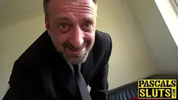 Hot bitch Lina Luxa c. spanked and ass rammed