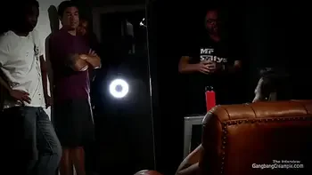 Busty Milf does 5 strangers at the same time