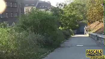 Throated kinky submissive gets anally pounded