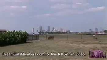 Big Natural Tit Freak Gets Naked In Public In Tampa