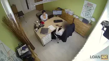 LOAN4K. Babe wants to run her business and gets a loan for sex