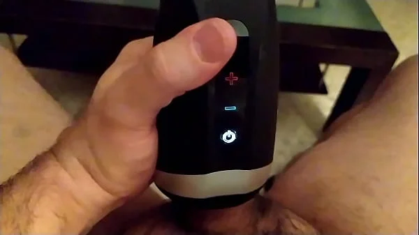 Usando mi satisfyer men heat vibration