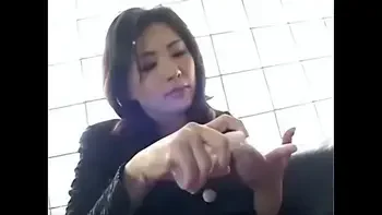 Slim Girl In White Shirt Getting Her Ass Pussy Fingered Licked In Doggy By Mature Lady