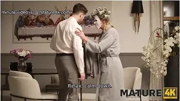 Big Tits Mature Likes Coffee And My Cock With Alex Romero And Victoria Nova