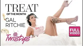 Raven-haired Beauty Gal Ritchie Poses In A Sexy Dress Showing Off Her Perfect Body