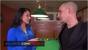 Anal Sex On The Pool With A Hot Brunette