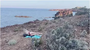 Public Dick Flash On The Beach. She Was Shocked At First But Then Decided To Suck Me Dry