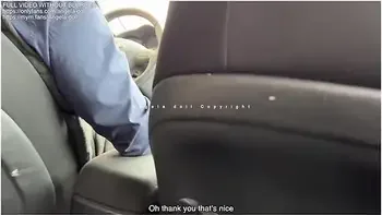 Angela Doll In Stranger Challenge - I Get Fucked By An Uber Driver And Swallow Everything From His Condom