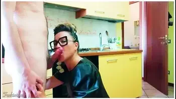 Amateur French - La Fille Wears Designer Clothes, He Ruins Them With His