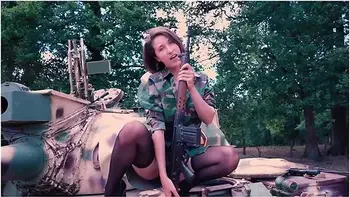 Sensual Exhibition On A Tank