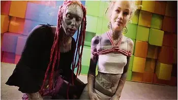 Shibari Tutorial - & Tricks And Hacks - How To Bondage Masterclass - Petite Blonde And Lily Lu