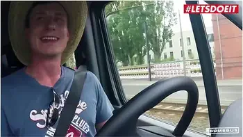 July Johnson Busty German Teen 18+ Paid For Hardcore Interracial Car Sex