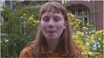 Cute Norwegian Model Masturbates With A Glass Dildo