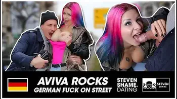 Steven Shame And Aviva Rocks In Curvy Girl Gets Big Cock: Swiss Mermaid Haired Girl Fucked Public Toilet Dating