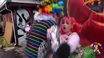 Fucking gothic chick after rock concert