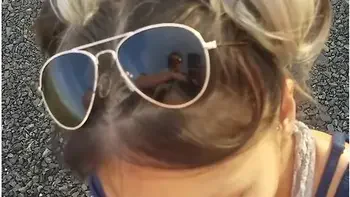 Sensual Blowjob In Public With Double Rainbow In Background!