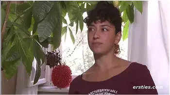 Cute German Brunette Likes To Use Dildo