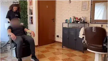 He Cums In The Throat By The Barbershop, I Jumped On His Cock - Beatrice Segreti