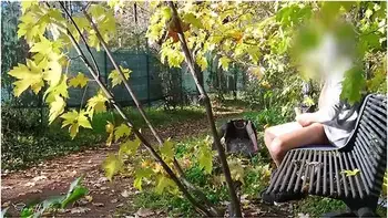 Dickflash In The Park: A Slutty Milf Cant Resist To Give A Me A Hard Titty Fuck