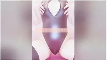 Waist Swing Nipple Masturbation With Lewd Leotard