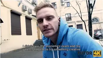 Instead Of Preparing For Exam Prankster Has Sex With New Tutor With Martin Spell