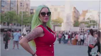 Phoenix Madina In Big Boobed Milf Tourist Looking For The Best Amsterdam Coffeeshop Bulldog