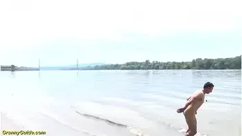 Stepson Fucks Stepmom On Public Beach