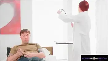 Doctor Redhead Tries Her New Blowjob Technique To Heal Me - Kelly Caprice