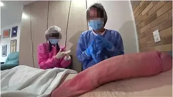 Two Nurses Decided To Try Out My New Dick In Practice