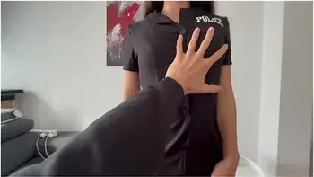 Stepsis Gets Fucked Hard And Stepbro Cums Twice On Halloween