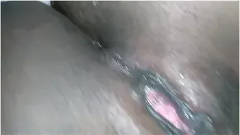 Dripping Wet Pussy With Big Clit Jerking Orgasm Ebony Masturbation