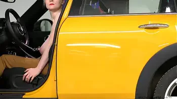 slave with big natural breasts in public