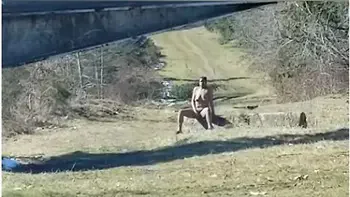 Real Amateur / Exhibitionism W Hot Black Barbie. Fully Nude