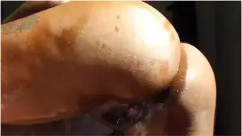 Quarantined & Horny: Sexy Ebony Babe Oily Ass Shows Feet, Dirty Talk, Sucks & Fucks Cock, Smoking