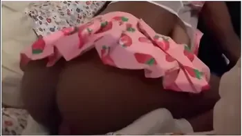 Tiny Black Teen 18+ Stuffs Tight Hole