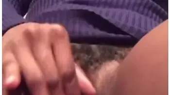 Close Up Hairy Pussy Play Leads To