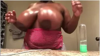 Oiling My Titties Because Why Not