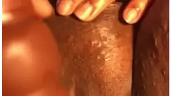 Ebony Teen 18+ Makes Her Fat Pussy Squirt