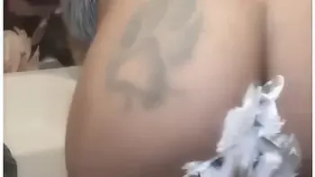 Cherry Cummings Shaving Her Phat Pussy/twerking/piss Fetish!!!