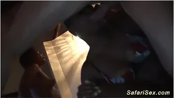 African Safari Threesome Orgy