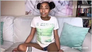 Ebony Beauty Kitty Showing Off Her Hot Body