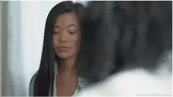 Ebony Milf Fucks Young Asian