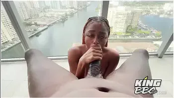 Destiny Mira In Ebony Goddess Is A Fellatio Expert