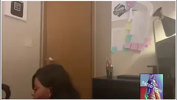 Ebony Petite Backshots At Work