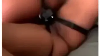 Ebony Milf Strap Play