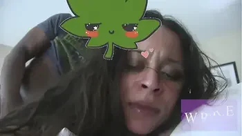 Running Train on Pregnant Mom Lady Red with Cuckold Husband