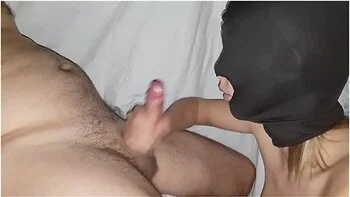 Gagging Blowjob With Massive Facial