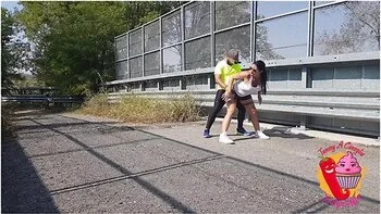 He Falls Off His Bike To Look At Ladymuffin