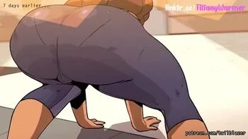 TiffanyWarmer Leg Day Fantasy Fuck in HD Pantyhose