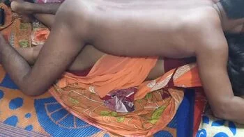 Hot Indian Bhabi Newly Weds Creampie by Jeth Ji in Her Own House - Hindi Sex Video with Desi Aunty